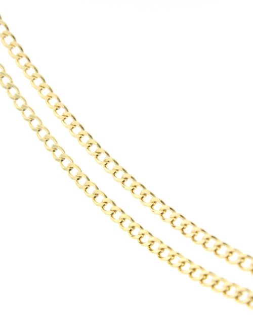 14 Karaat geelgouden collier, 50 cm