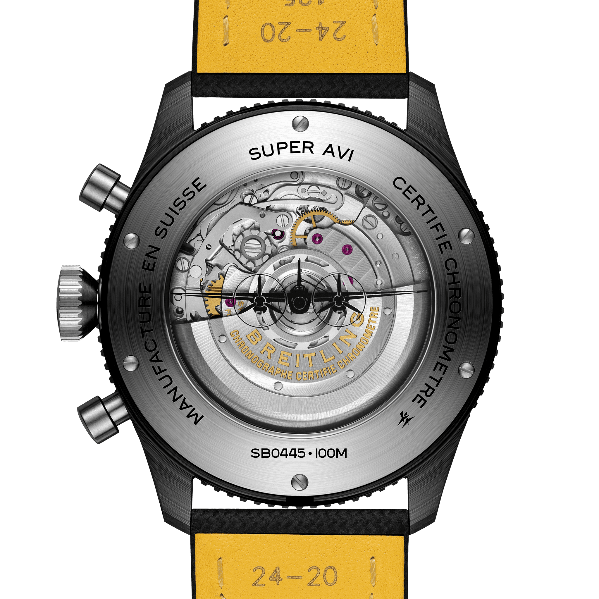 Breitling Super AVI B04 Chronograph GMT 46 Mosquito Night Fighter SB04451A1B1X1