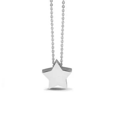 SEE YOU, MINI STAR NECKLACE 702-Y14-White