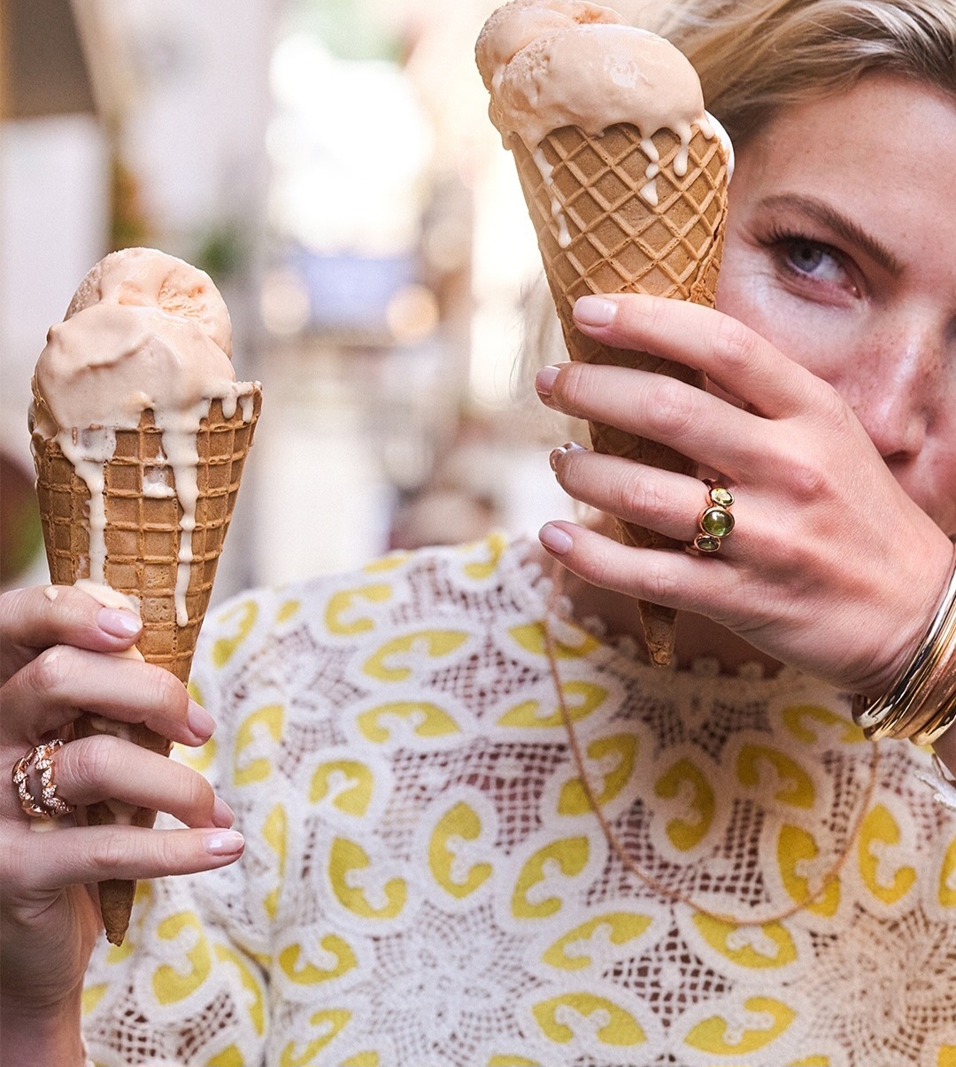 8RR4938RTC Bron Sushi ring cabochon geslepen roze toermalijn Bron Boutique