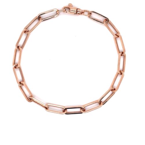 14 karaat rose gouden cfe armband