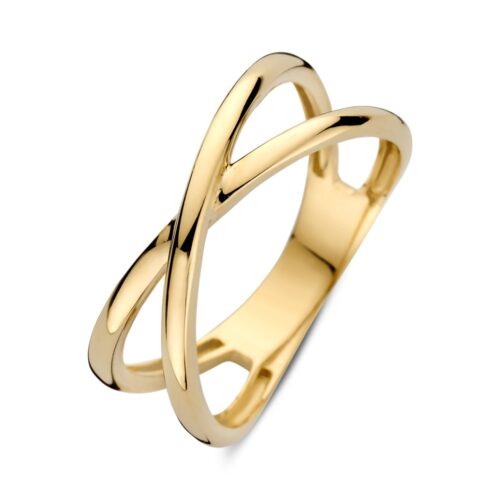 geelgouden-ring-met-2-gekruiste-banen