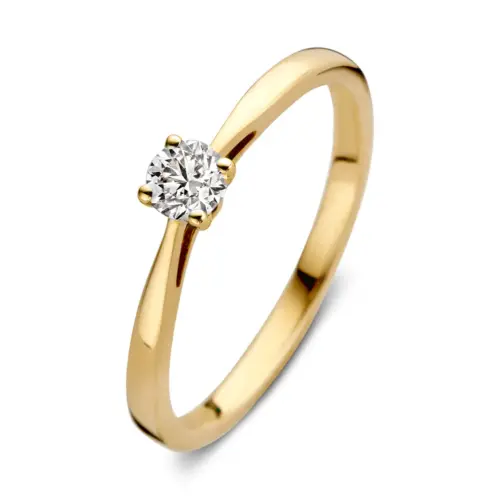 Geelgouden ring Olivia 0.20ct, RA15010020