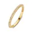 Lab diamant geelgouden ring 0.20ct, RA15500020