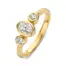 Lab diamant geelgouden ring 0.70ct, RA15630070