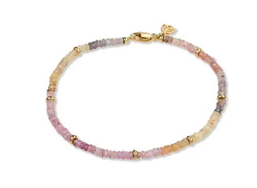 Y&G multi saffieren armband/1002