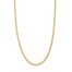 Geelgouden spiga collier 2.5mm