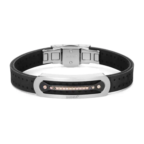 baraka-heren-armband, BR372001RODN