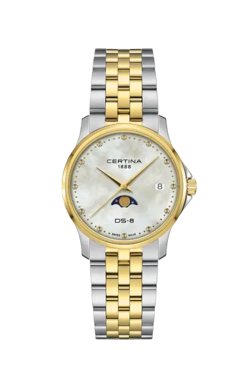 C045.223.22.111.00 Certina DS-8 Moonphase Lady
