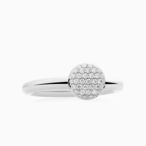 Bron witgouden Stardust ring