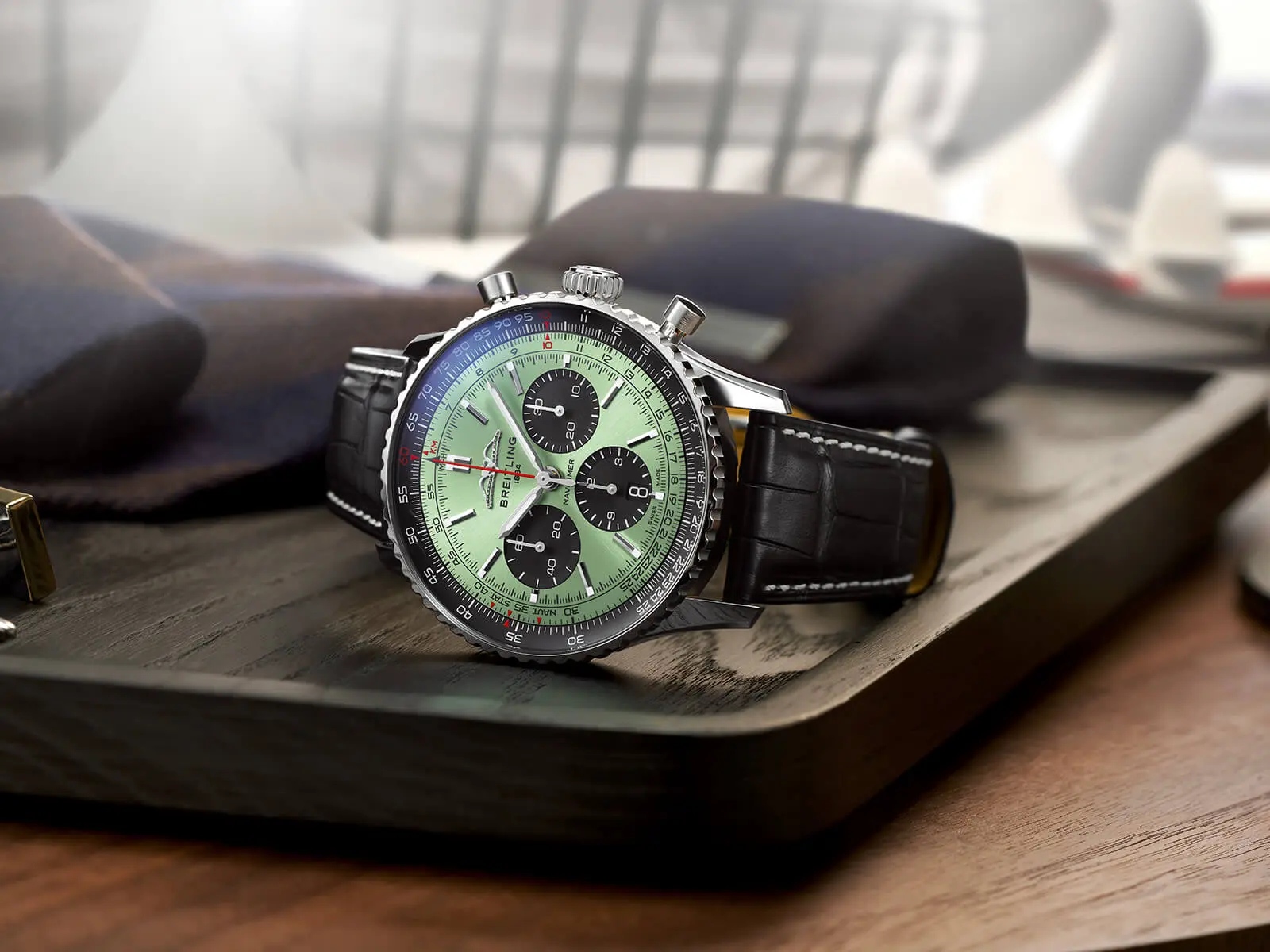 AB0138241L1P1 Breitling Navitimer B01 Chronograph 43