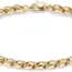 Geelgouden armband fantasie schakel