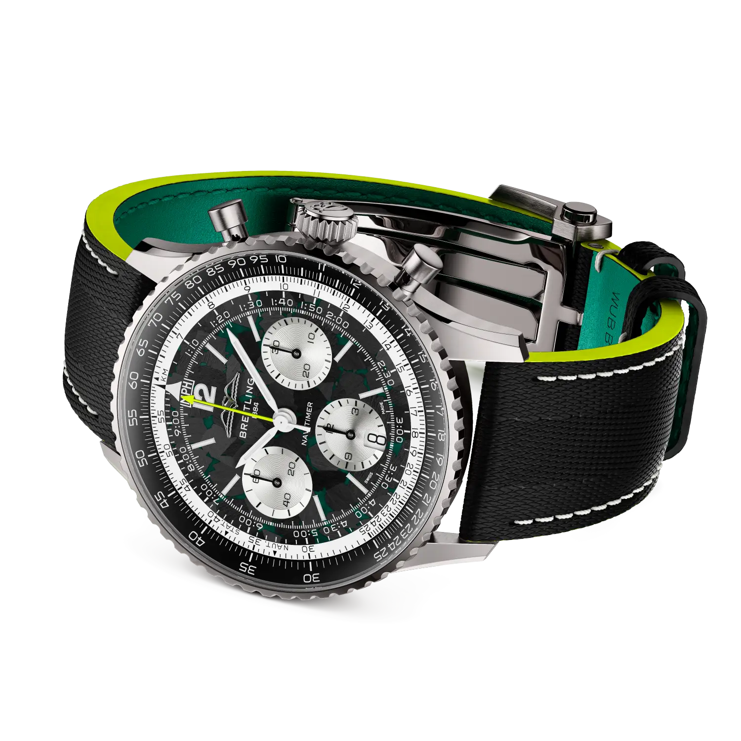 Breitling Navitimer B01 Chronograph 43 Aston Martin Aramco Formula ONE™ team EB01381A1B1X1