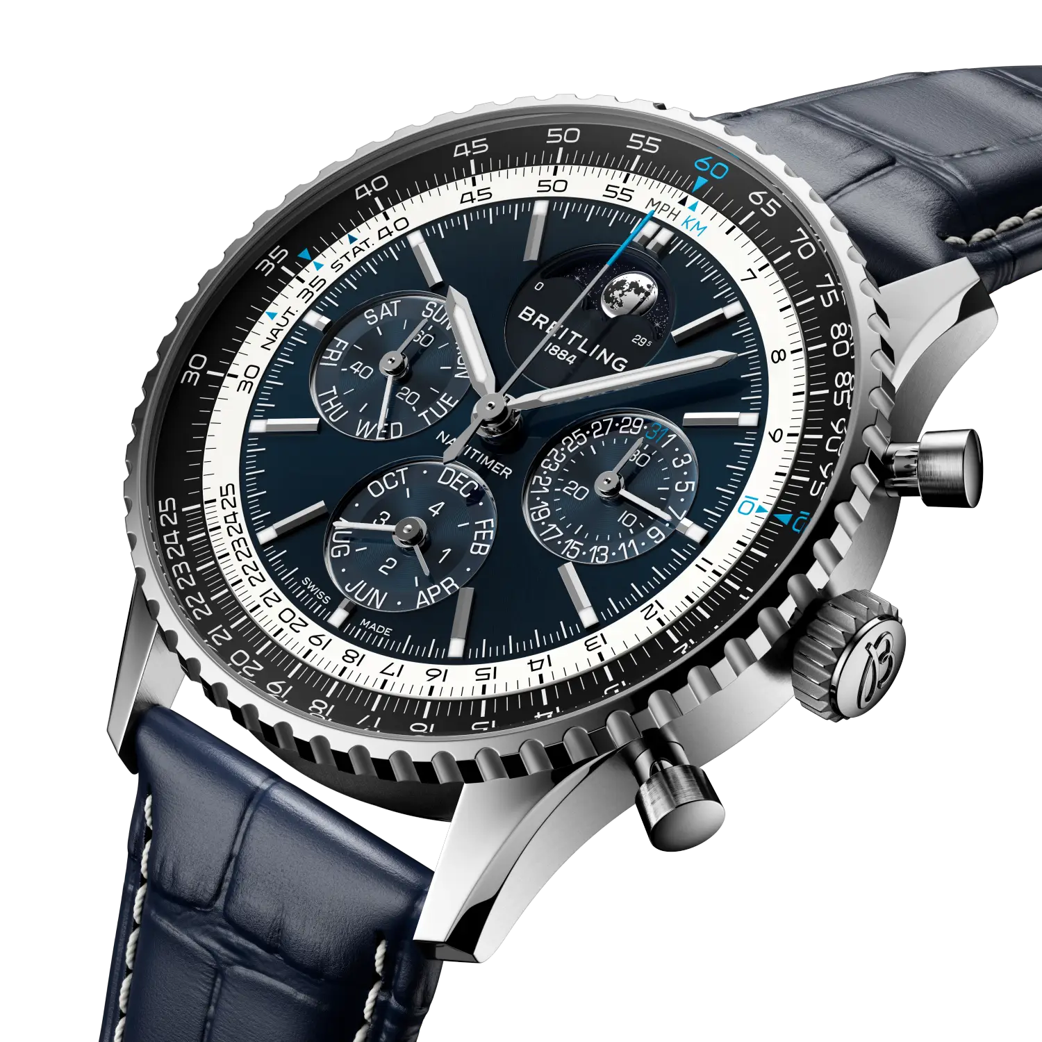 LB19211A1C1P1 Breitling Navitimer B19 Chronograph 43 Perpt Calendar