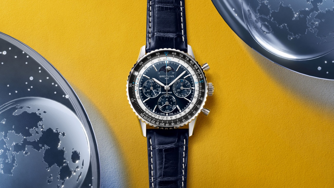 LB19211A1C1P1 Breitling Navitimer B19 Chronograph 43 Perpt Calendar