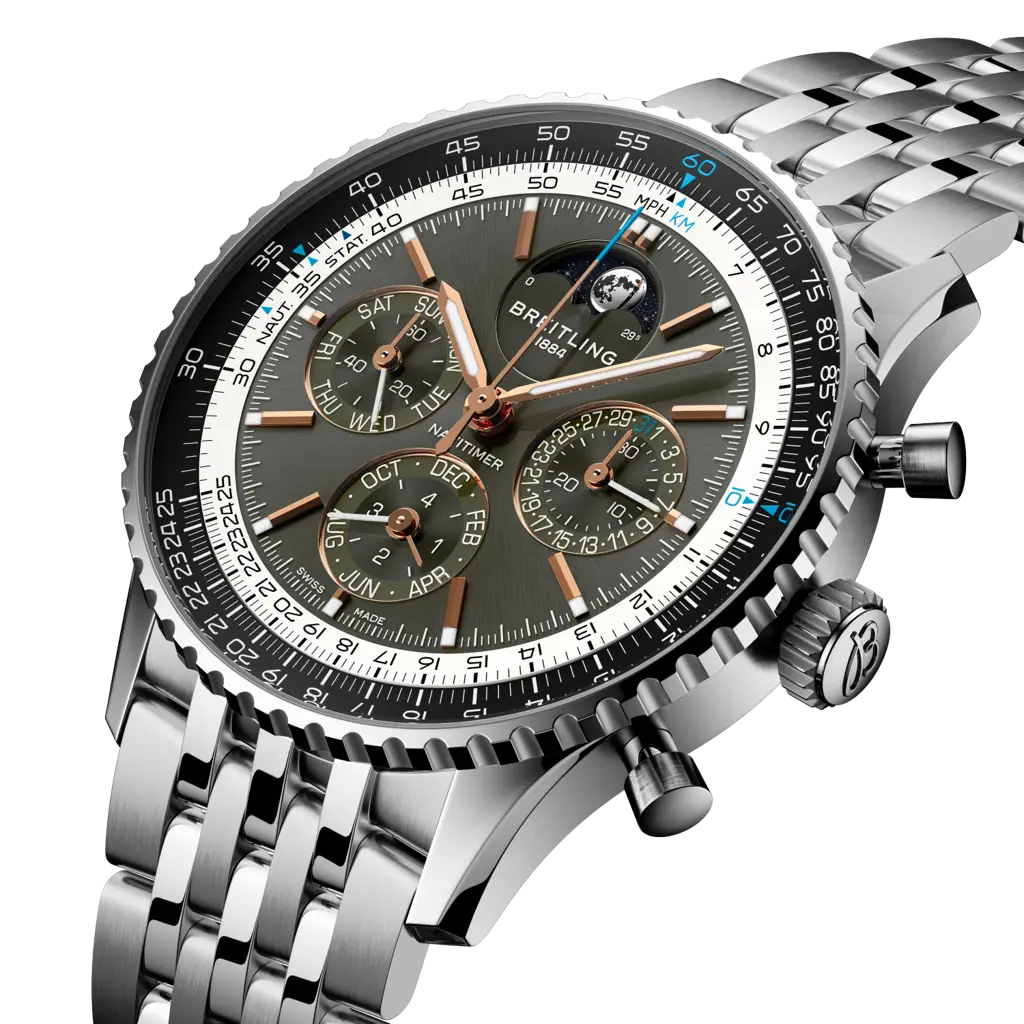 PB1921251B1A1 Breitling Navitimer B19 Chronograph 43 Perpetual Calendar