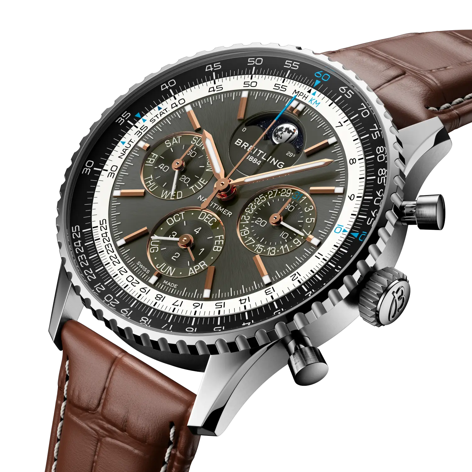 PB1921251B1P1 Breitling Navitimer B19 Chronograph 43 Perpetual Calendar