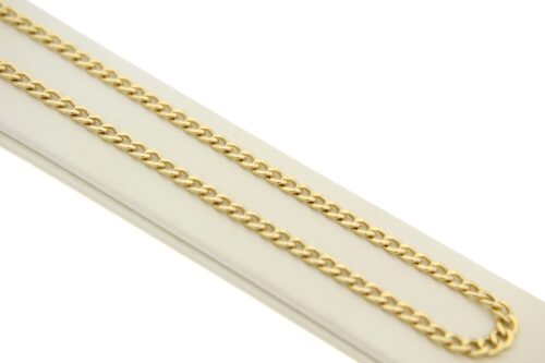 Geelgouden Collier gourmet, 40-GO418