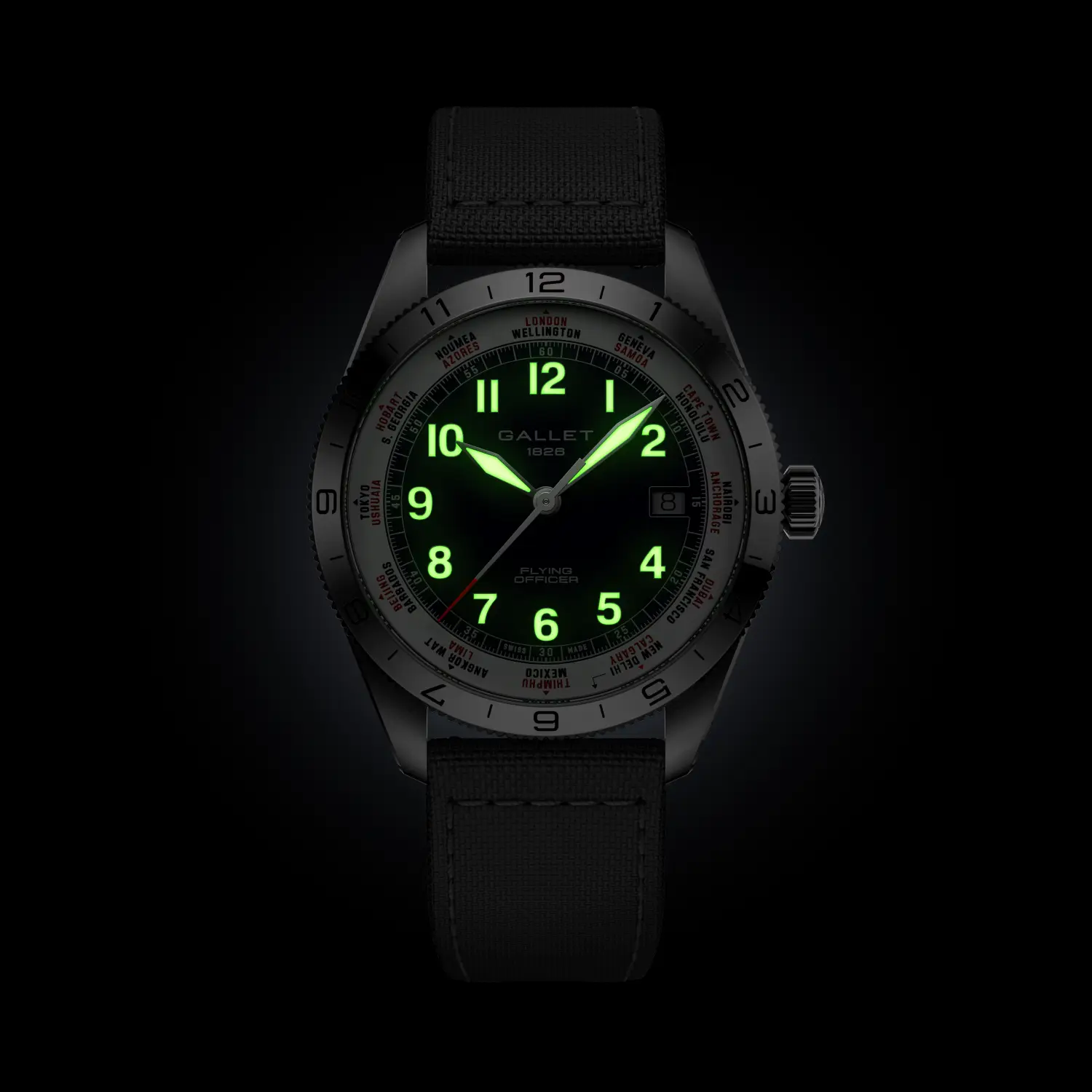 AG1701131C1W1 Gallet Flying Officer Automatic 40