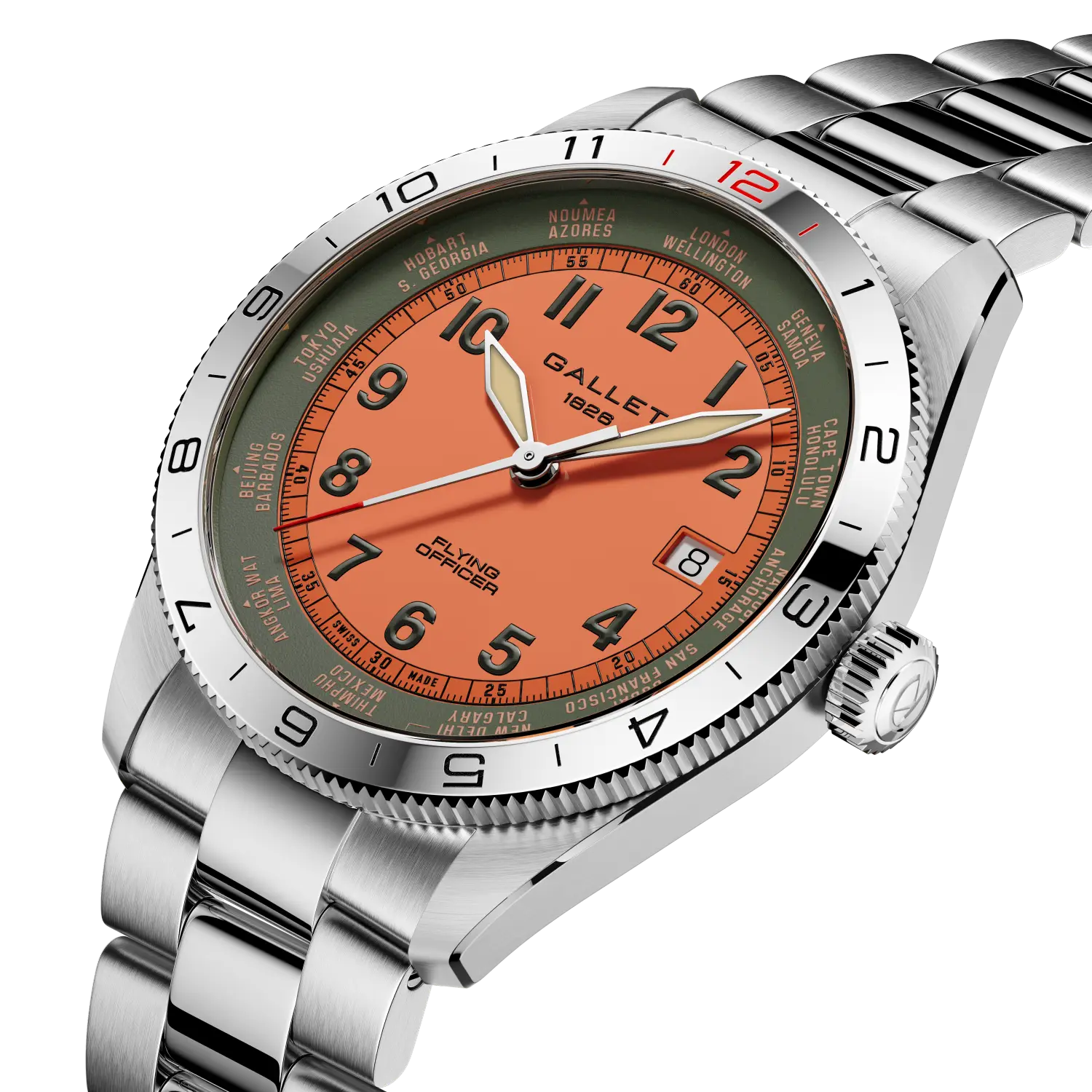 AG1701131O1A1 Gallet Flying Officer Automatic 40