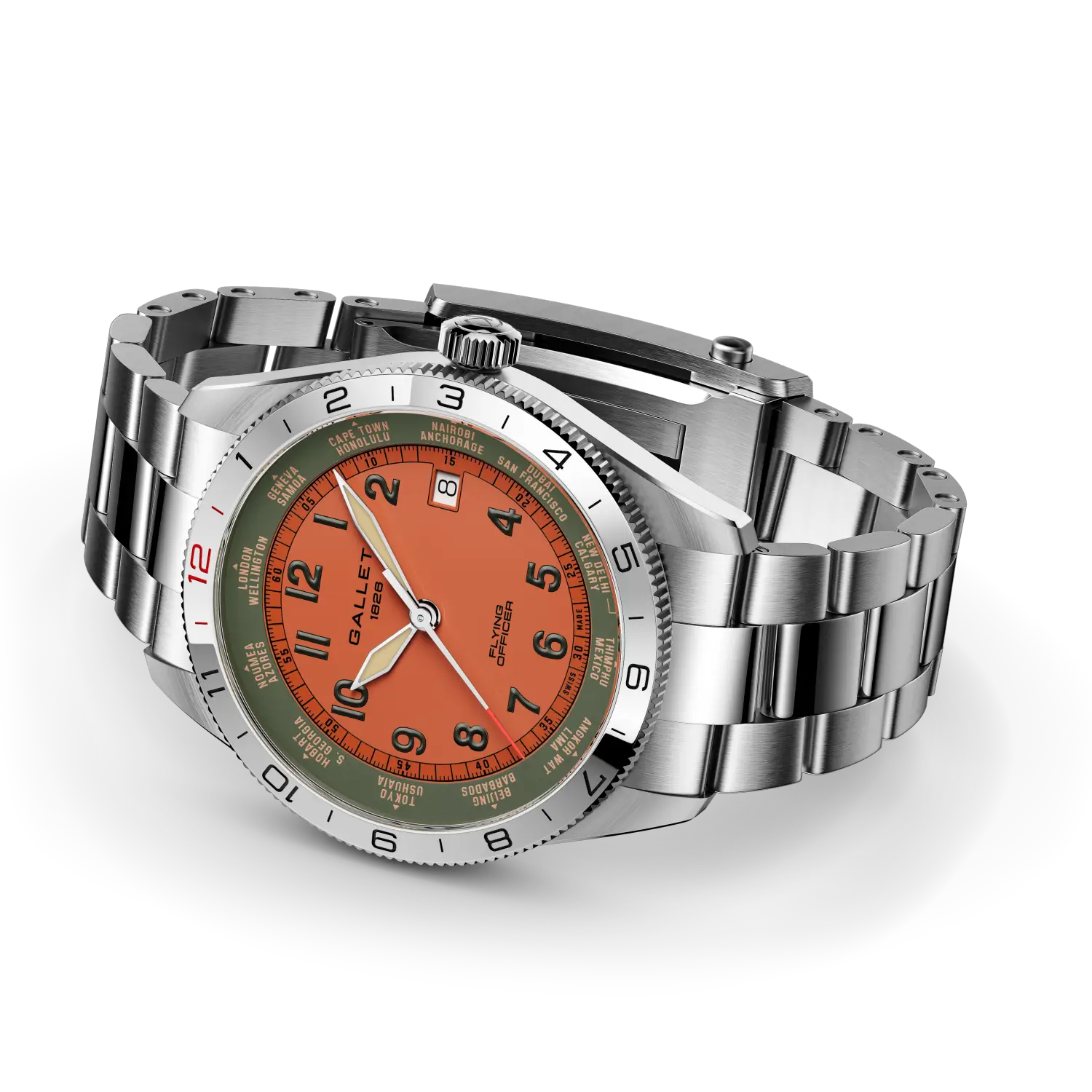 AG1701131O1A1 Gallet Flying Officer Automatic 40
