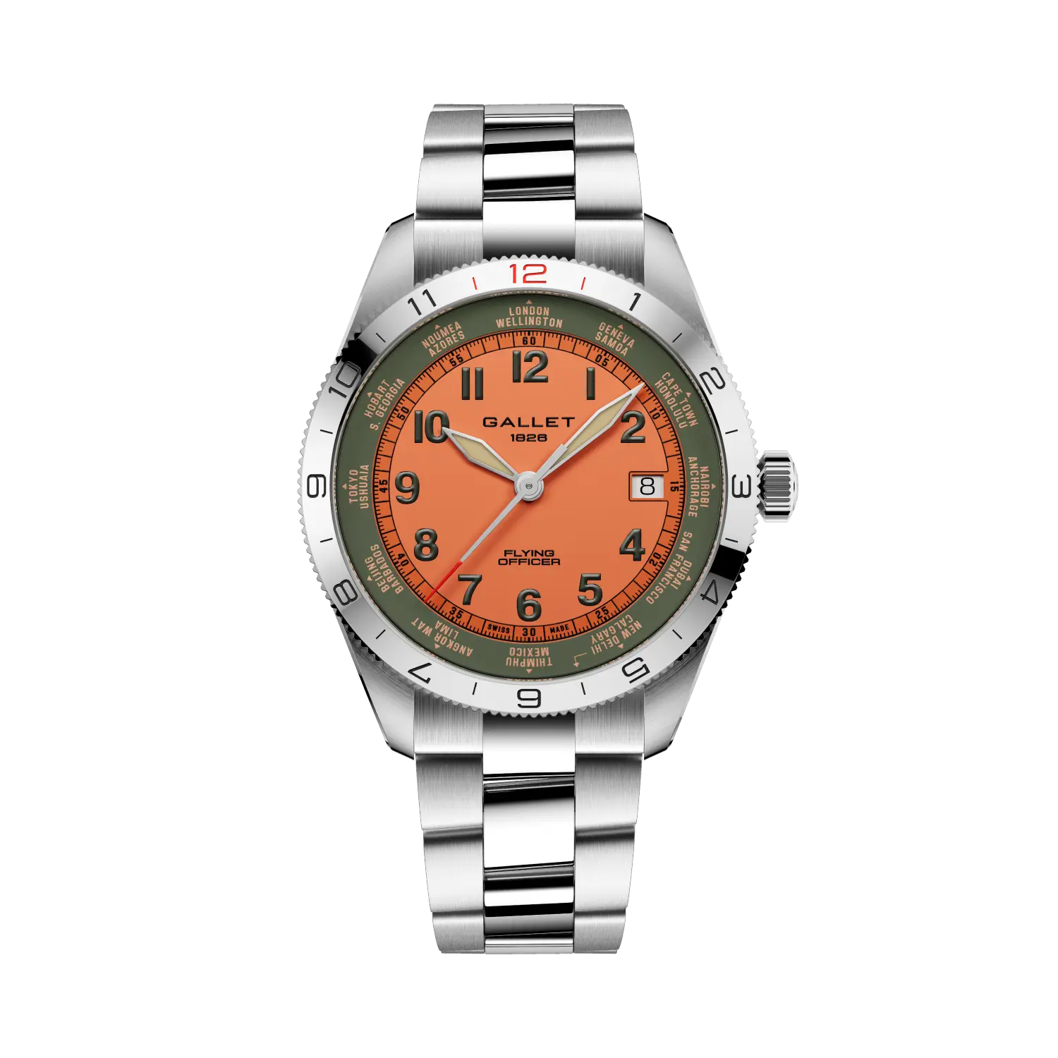 AG1701131O1A1 Gallet Flying Officer Automatic 40