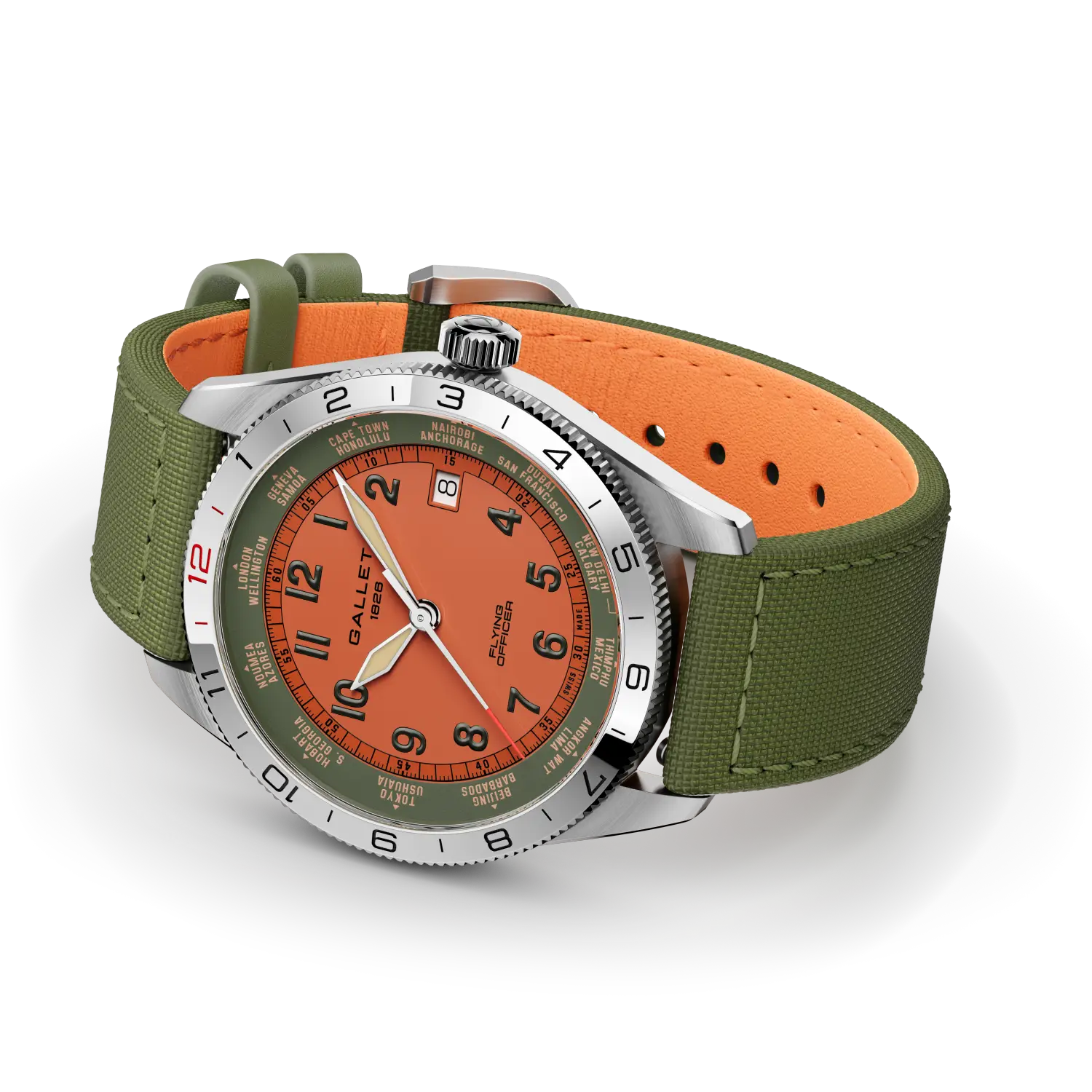 AG1701131O1W1 Gallet Flying Officer Automatic 40
