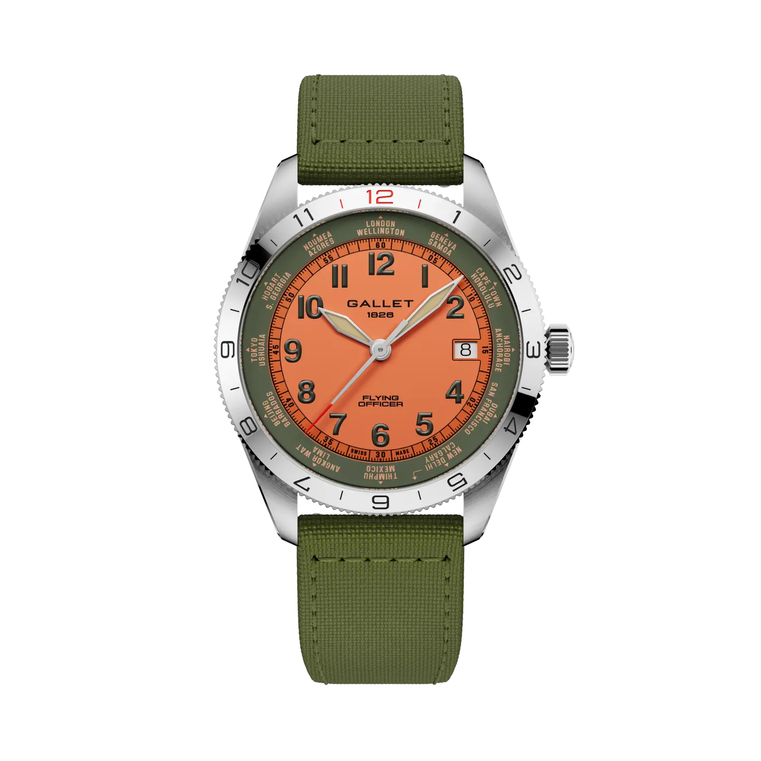 AG1701131O1W1 Gallet Flying Officer Automatic 40