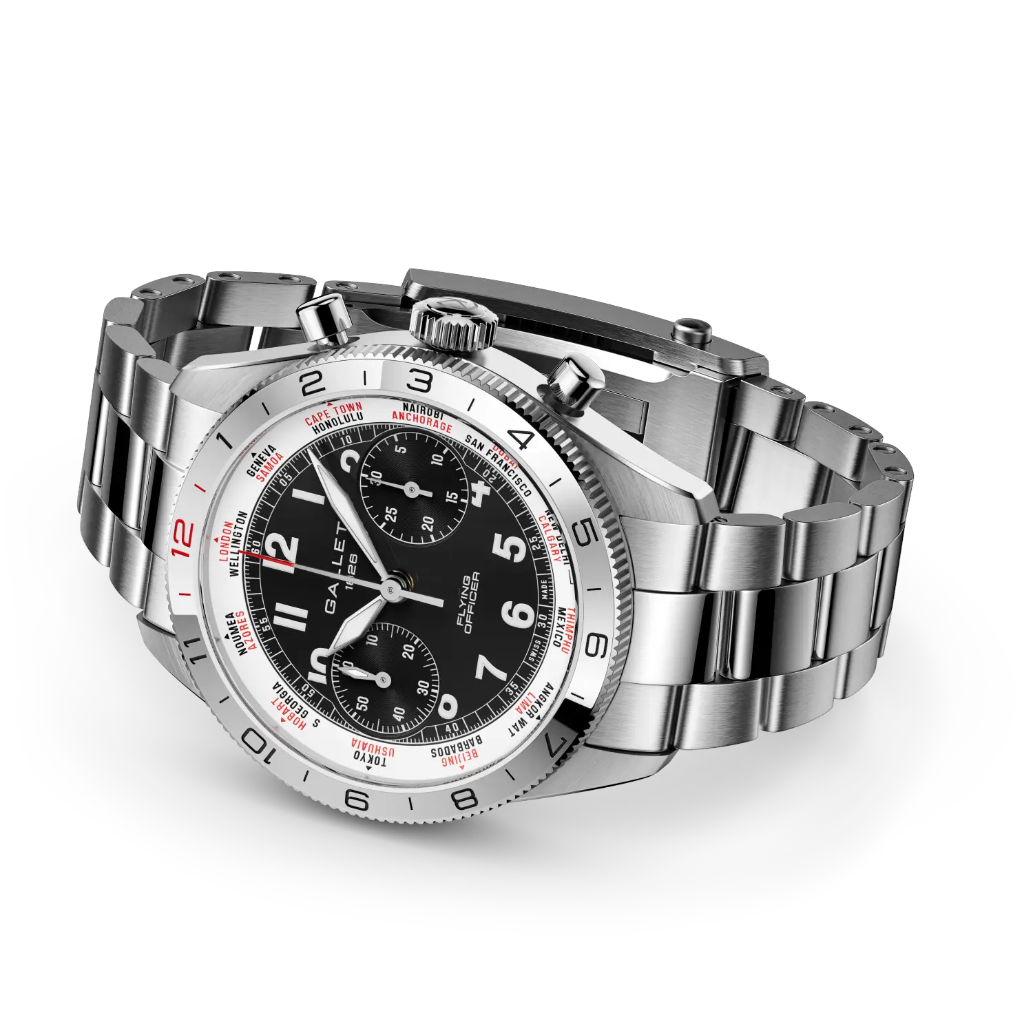 AG2301131B1A1 Gallet Flying Officer Chronograph 40
