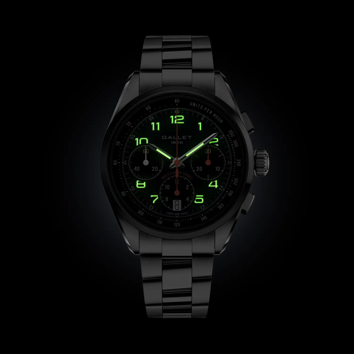AG2302101C1A1 Gallet Multichron Sport Chronograph 41