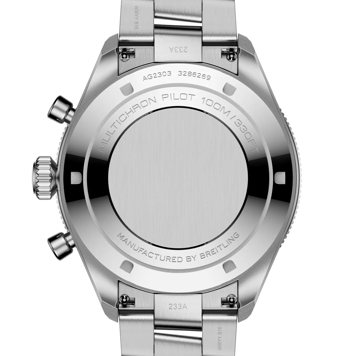 AG2303171C1A1 Gallet Multichron Pilot Chronograph 42