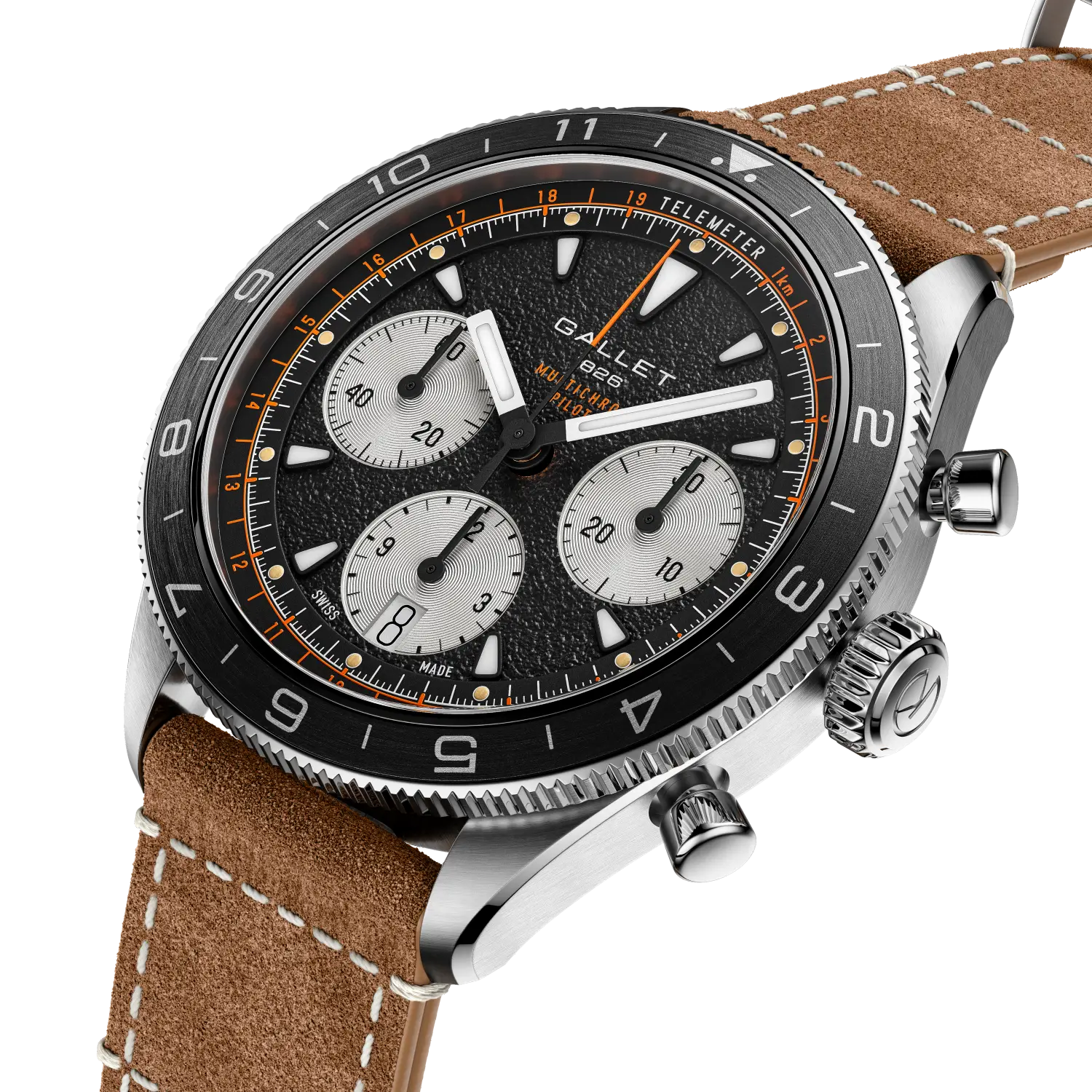 AG2303251B1W1 Gallet Multichron Pilot Chronograph 42