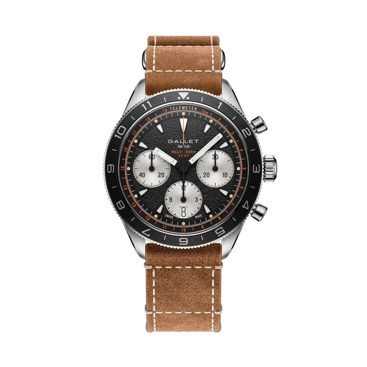 AG2303251B1W1 Gallet Multichron Pilot Chronograph 42