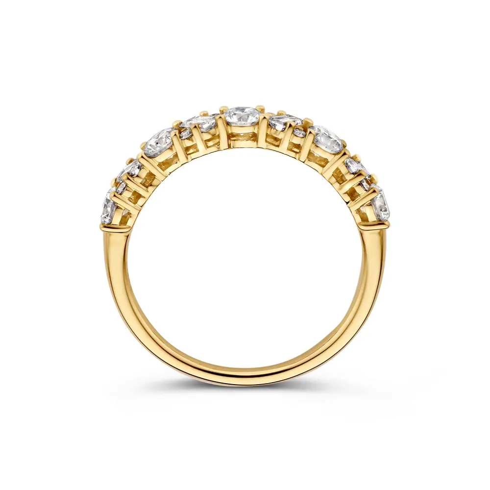 Aurore ring Ring Julie 0,90 crt. lab Crown diamant - Afbeelding 2